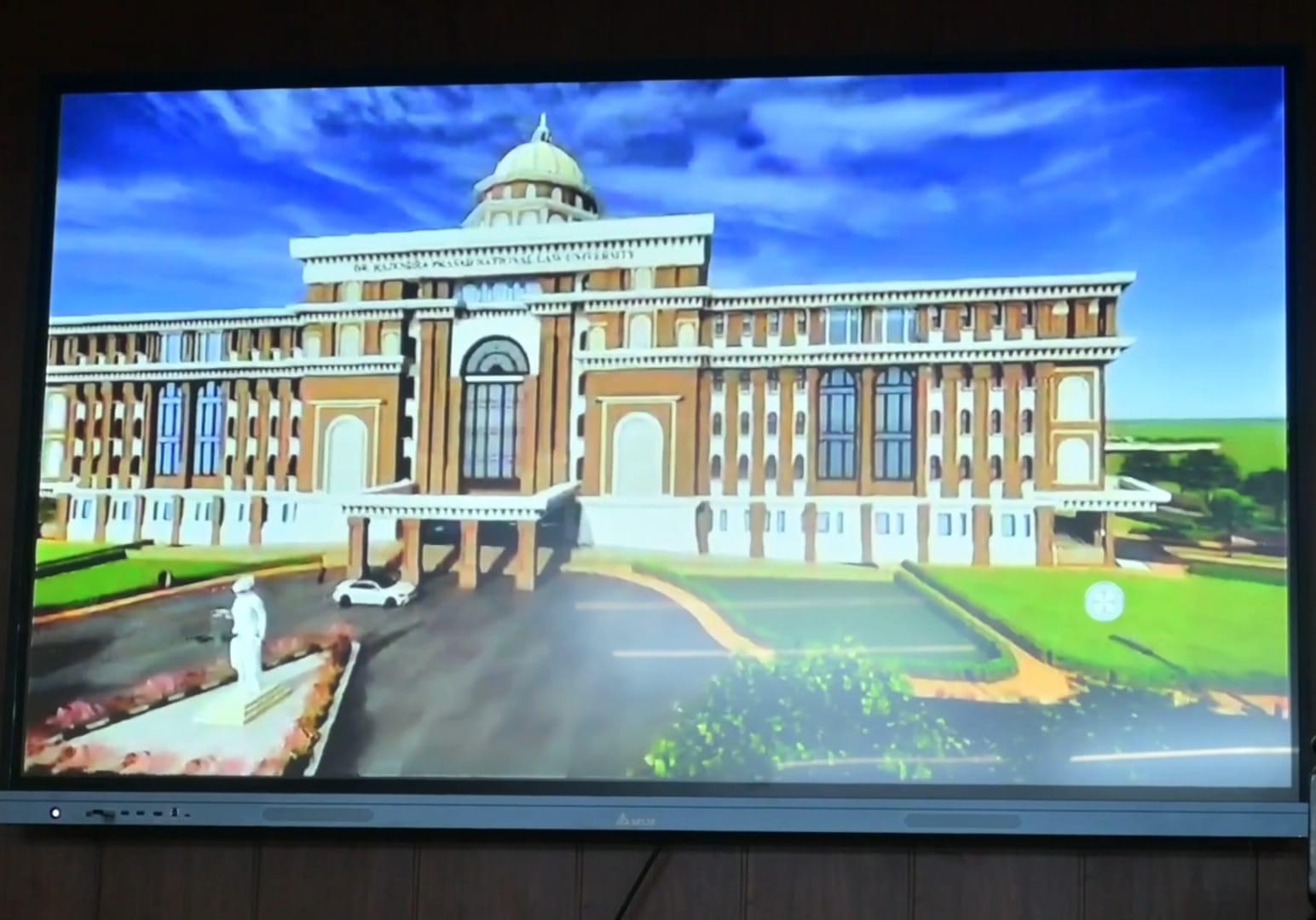 NLU Prayagraj Proposed Building