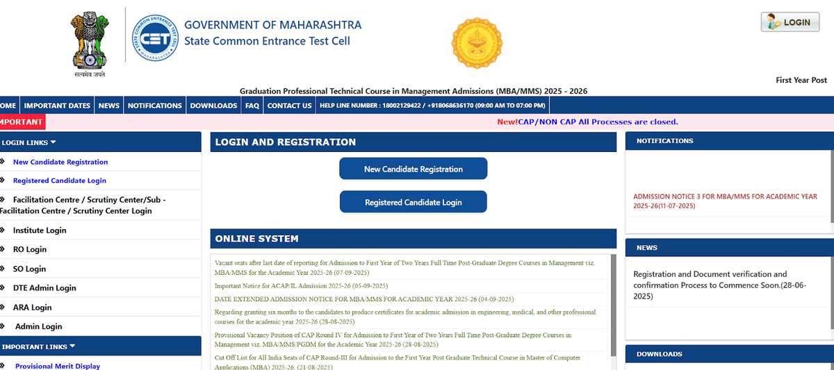 What is MAH CET Counselling 2026