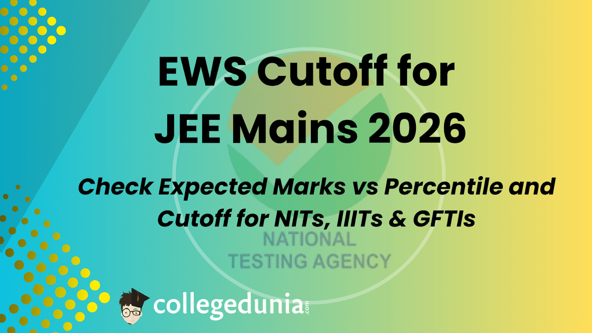 EWS Cutoff for JEE Mains 2026