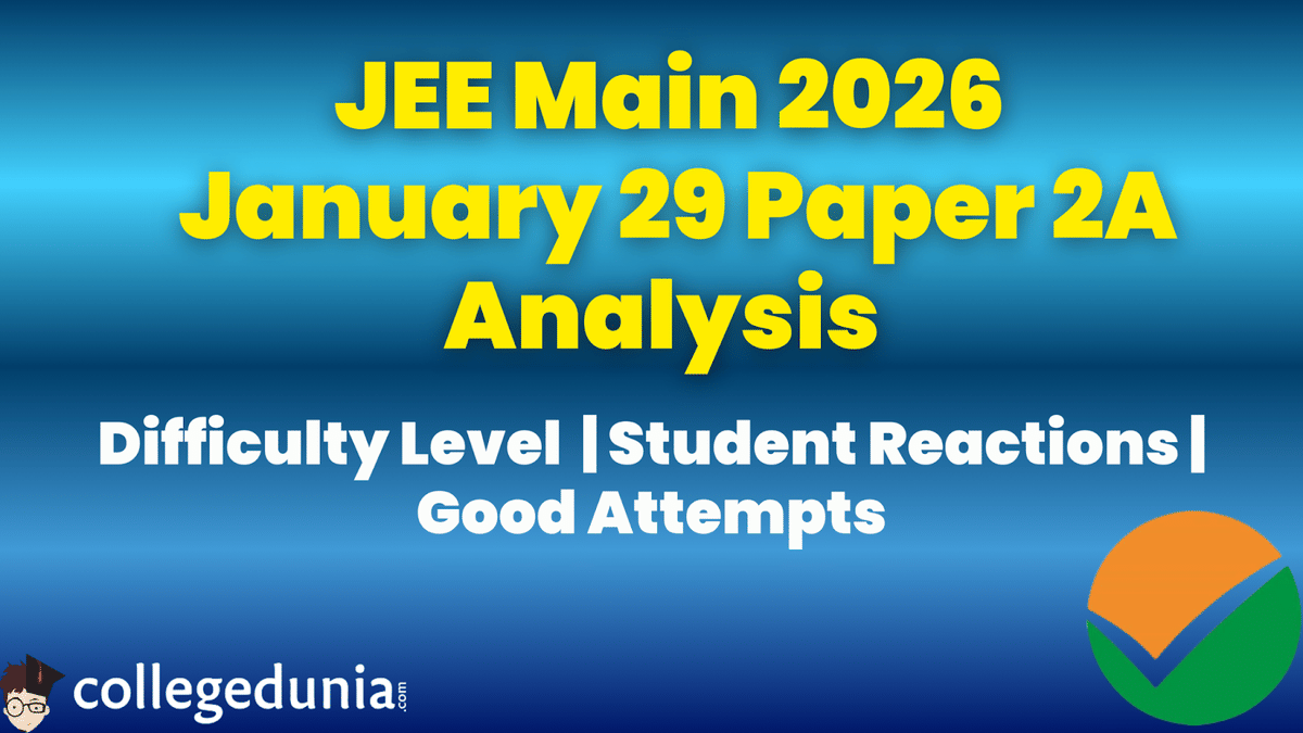 JEE Main 2026 January 29 Paper 2A Analysis