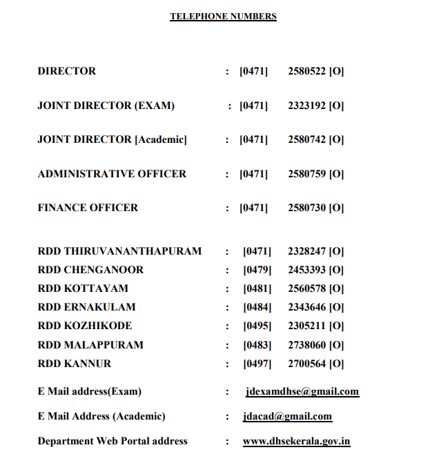 DHSE Kerala +2 Admit Card 2026: Important Guidelines