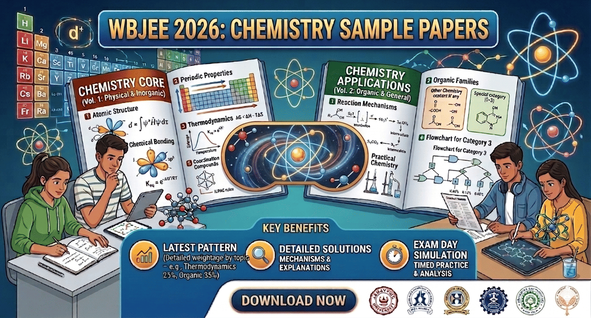 WBJEE Chemistry Sample Paper 2026 PDF