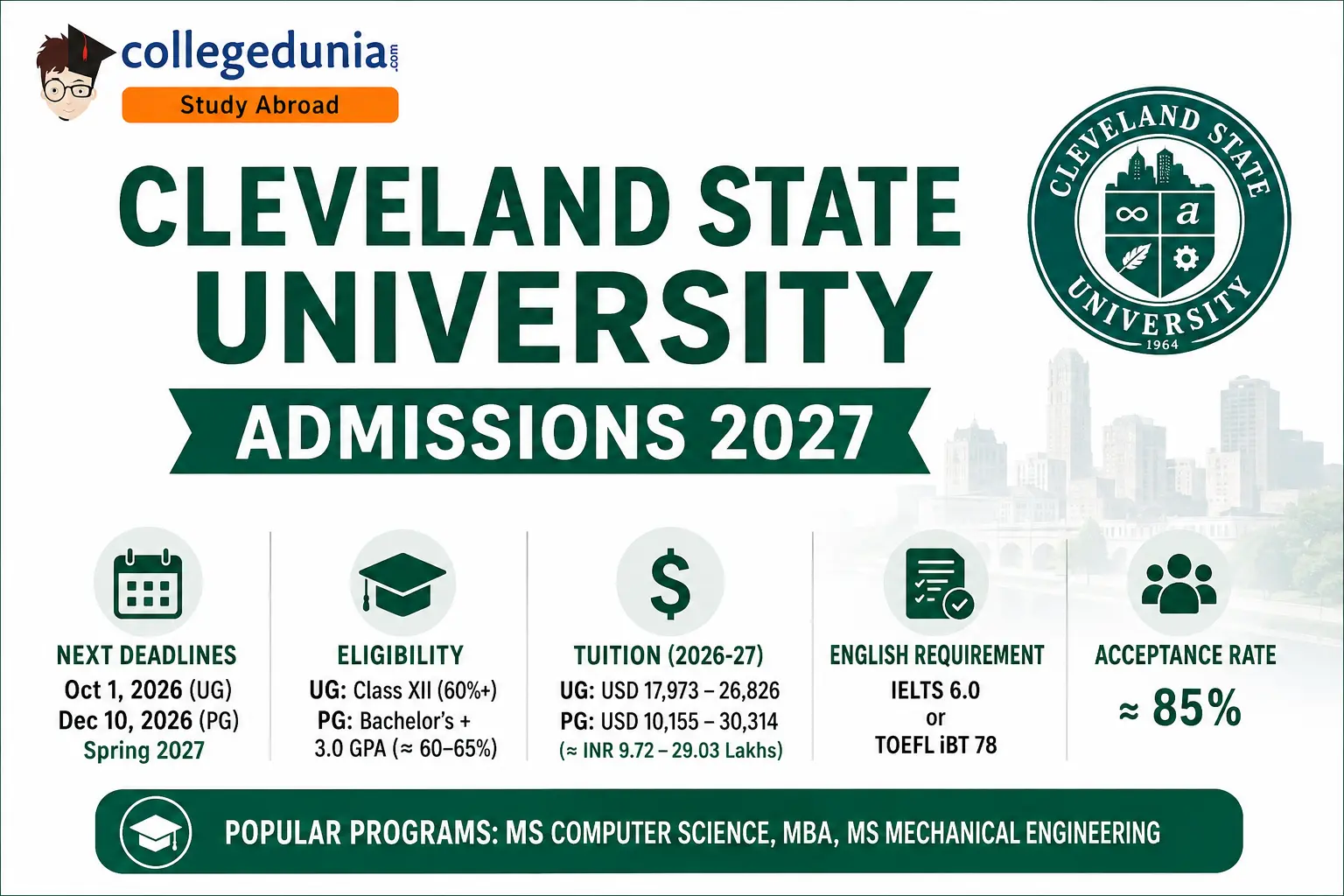 cleveland_state_university_admissions