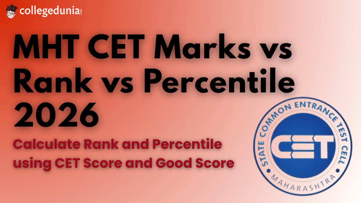 ​MHT CET 2026 Marks Vs Percentile