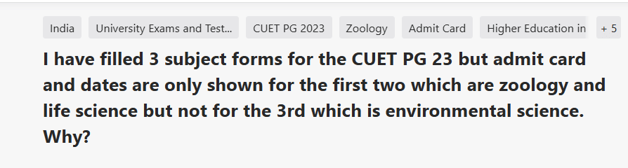 Common CUET PG Admit Card Errors that Students Report