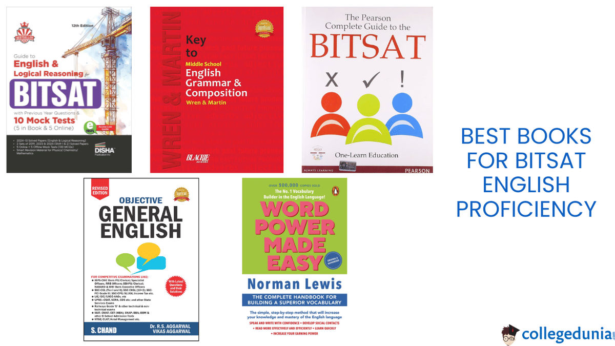 Best Books for BITSAT English Proficiency