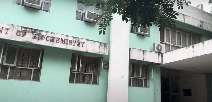 University of Madras Chennai Department of Biochemistry