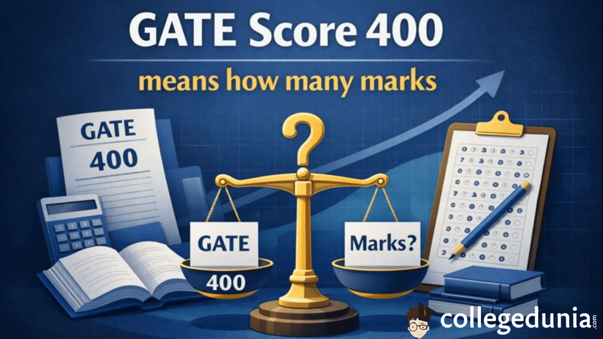GATE Score 400 means How Many Marks