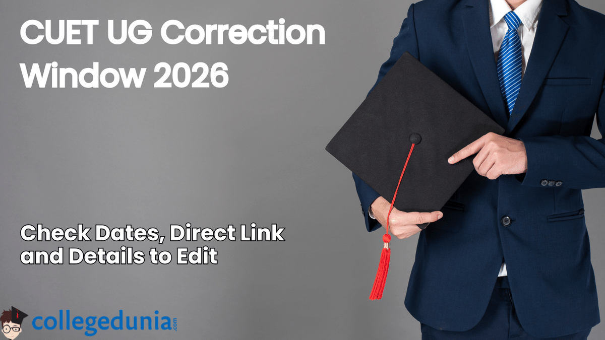 CUET UG Correction Window 2026