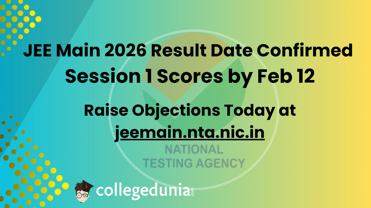 JEE Main 2026 Result Date Confirmed