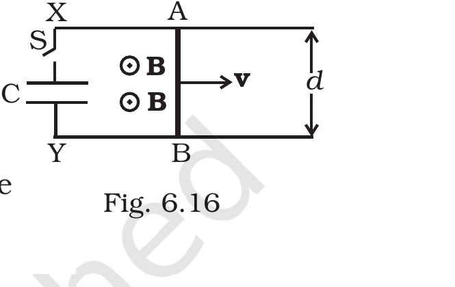 Fig.&nbsp;6.16, NCERT Exemplar Class 12 Physics, Chapter 6.