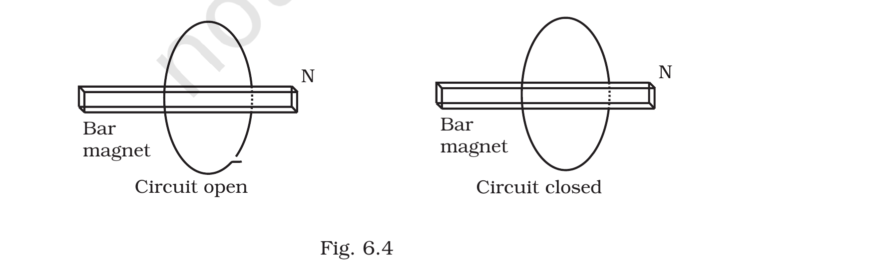 Fig.&nbsp;6.4, NCERT Exemplar Class 12 Physics, Chapter 6.
