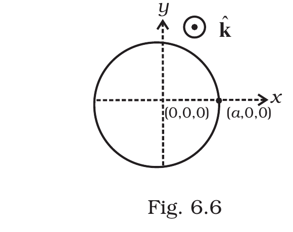 Fig.&nbsp;6.6, NCERT Exemplar Class 12 Physics, Chapter 6.