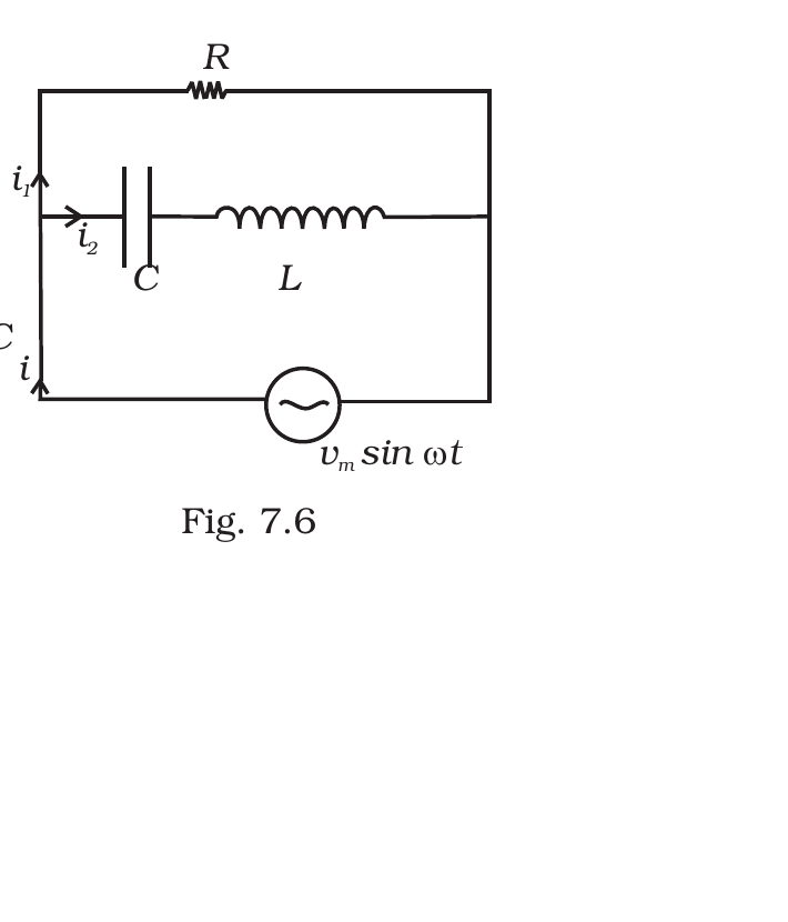 Fig.&nbsp;7.6, NCERT Exemplar Class 12 Physics, Chapter 7.