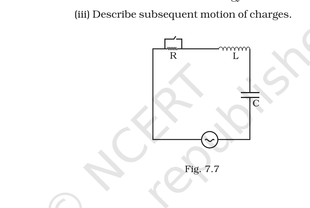 Fig.&nbsp;7.7, NCERT Exemplar Class 12 Physics, Chapter 7.