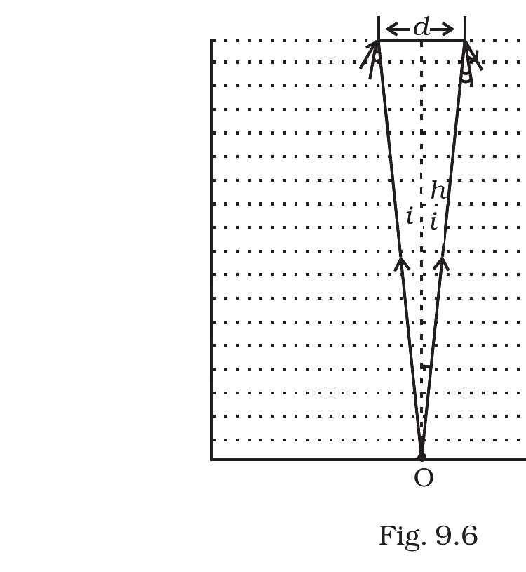 Fig. 9.6, NCERT Exemplar Class 12 Physics, Chapter 9.
