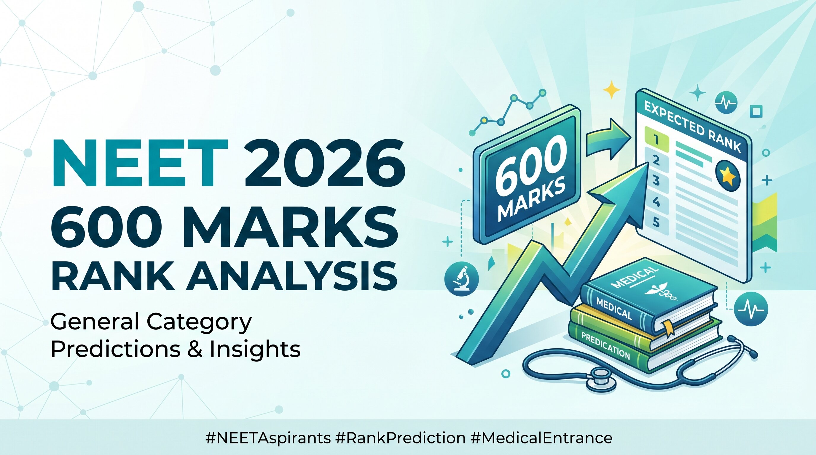 NEET 2026 600 Marks Rank General Category