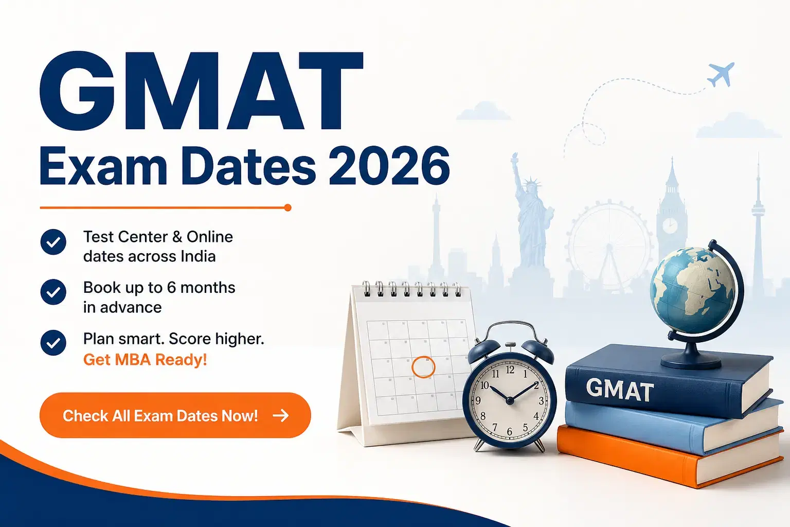 GMAT Exam Dates 2026