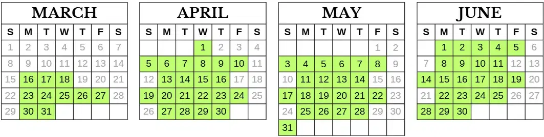 GRE Exam Dates in Hyderabad