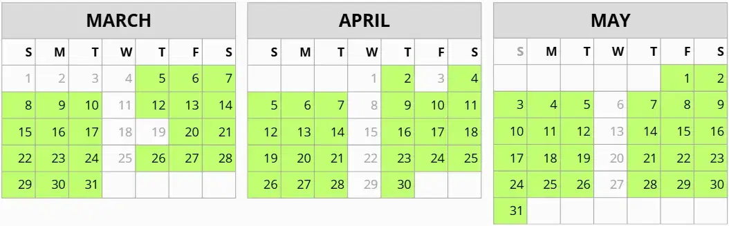 IELTS Exam Dates 2026