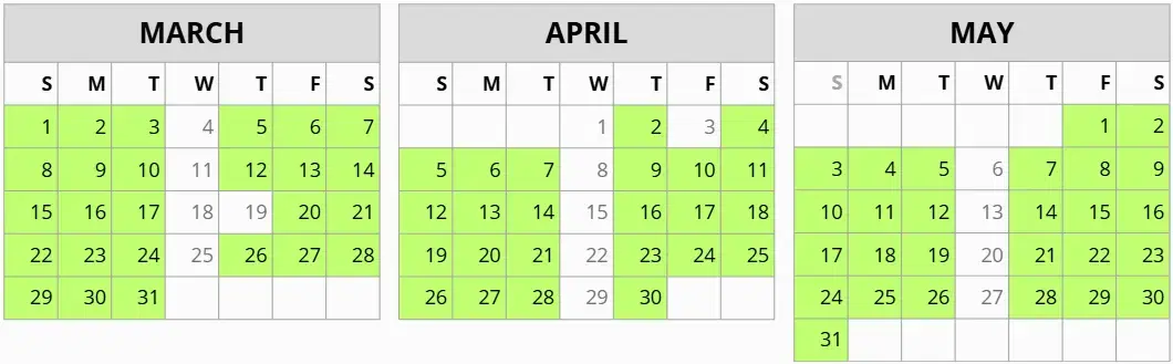IELTS Exam Dates 2026