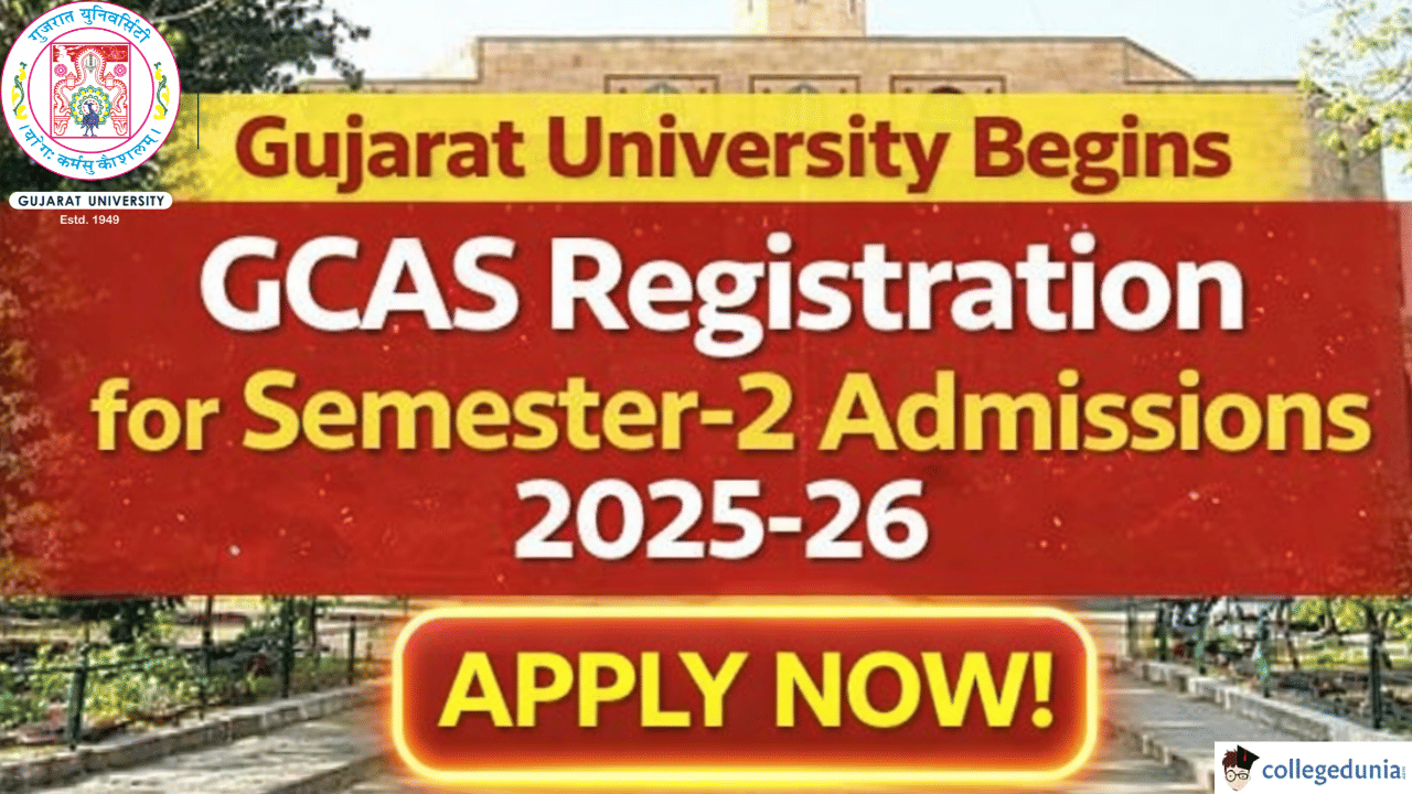 Gujarat University UG/PG Semester-2 Admission 2026