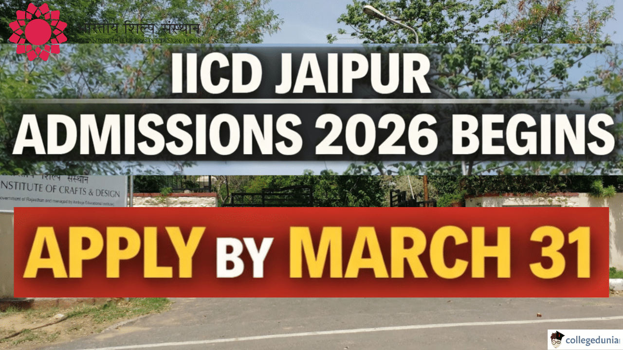 IICD Jaipur Admission 2026