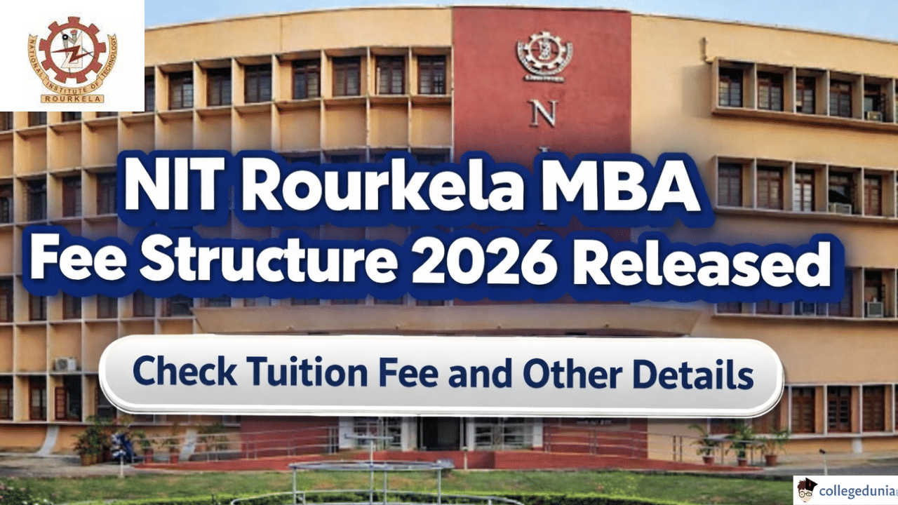 NIT Rourkela MBA Fee Structure 2026