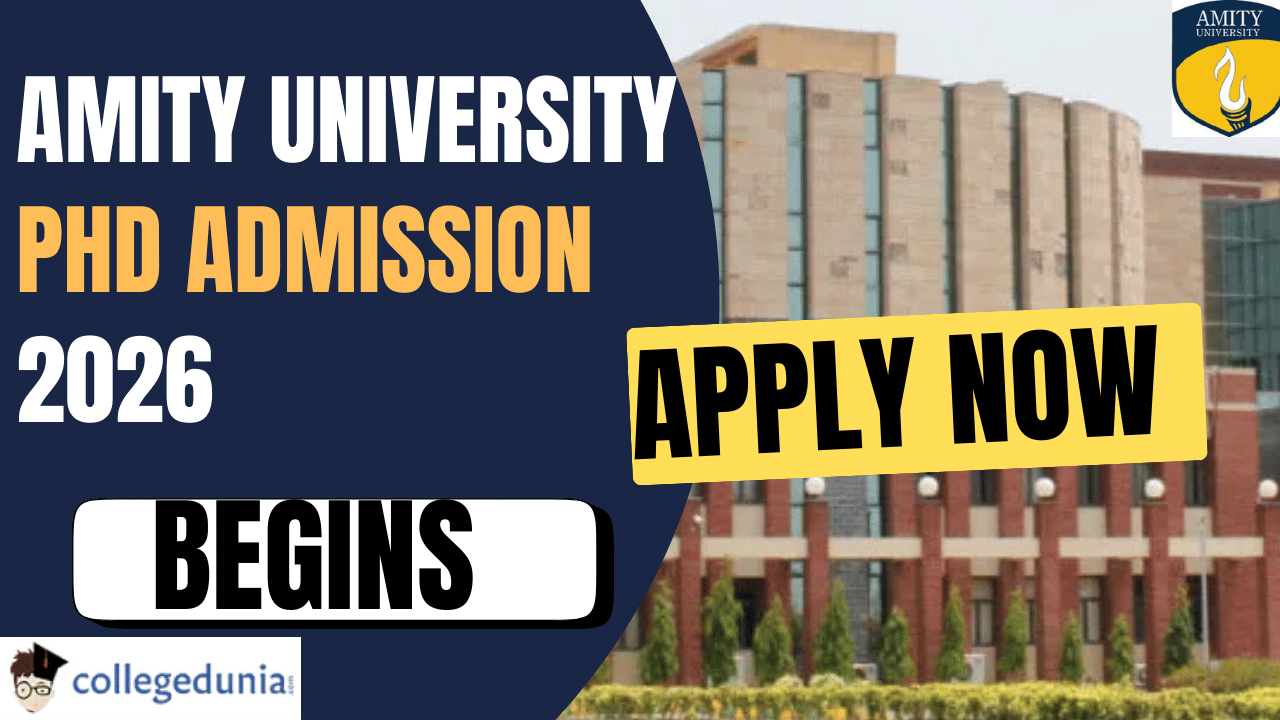Amity University PhD Admission 2026