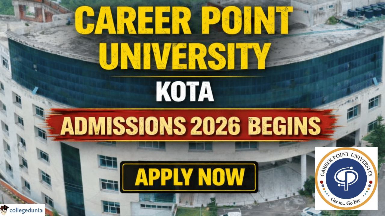 Career Point University Kota Admissions 2026 
