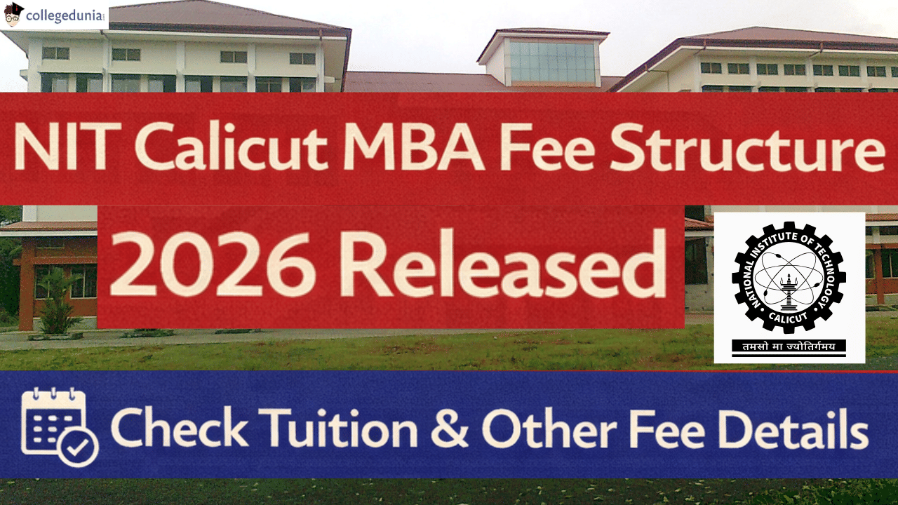 NIT Calicut MBA Fee Structure