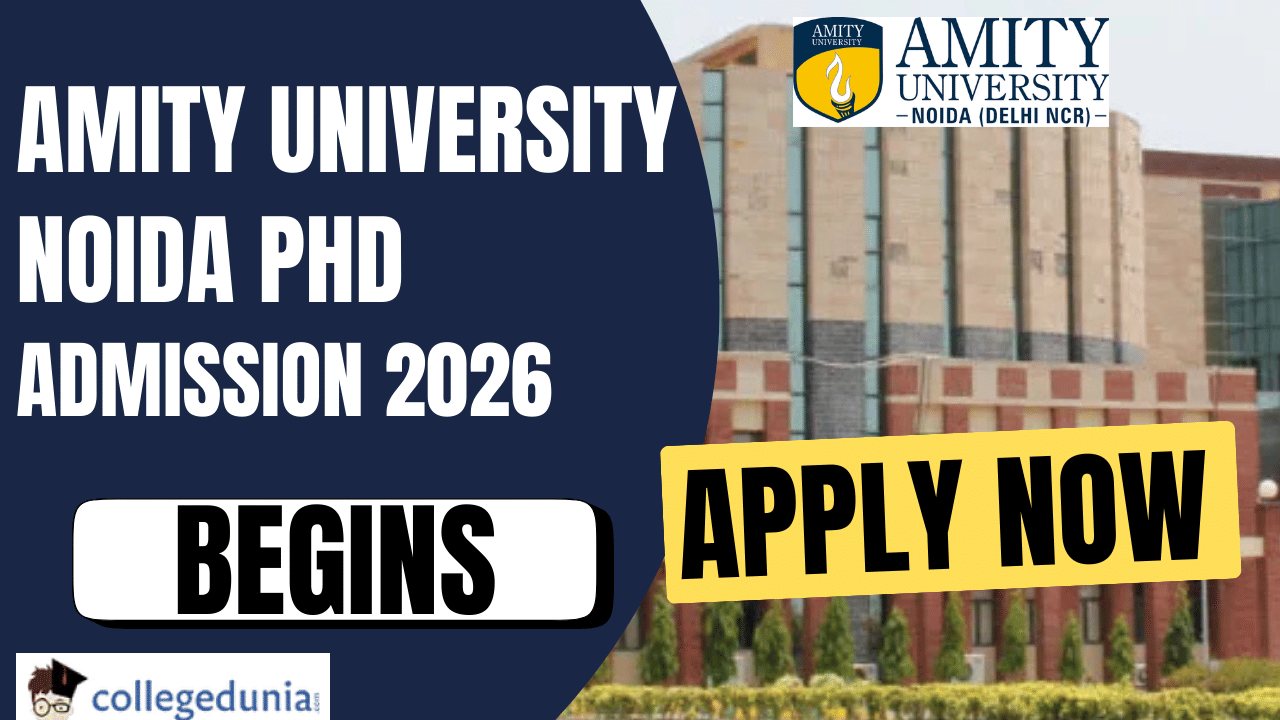 Amity University PhD Admission 2026