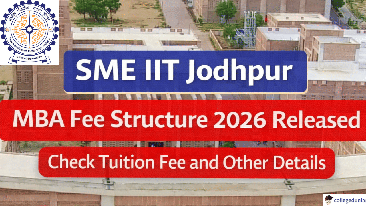 IIT Jodhpur MBA Admission 2026 Fee Structure