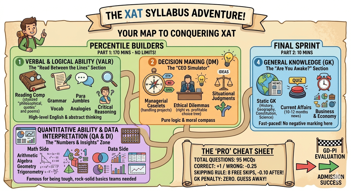 XAT 2027 Exam Pattern and Syllabus
