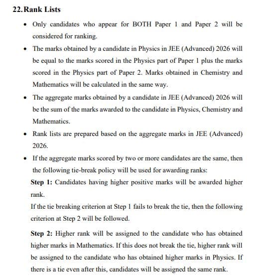 150 marks in JEE Advanced Expected Rank