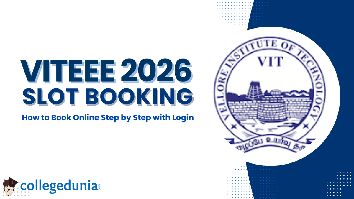 How to book slot for VITEEE 2026 Online