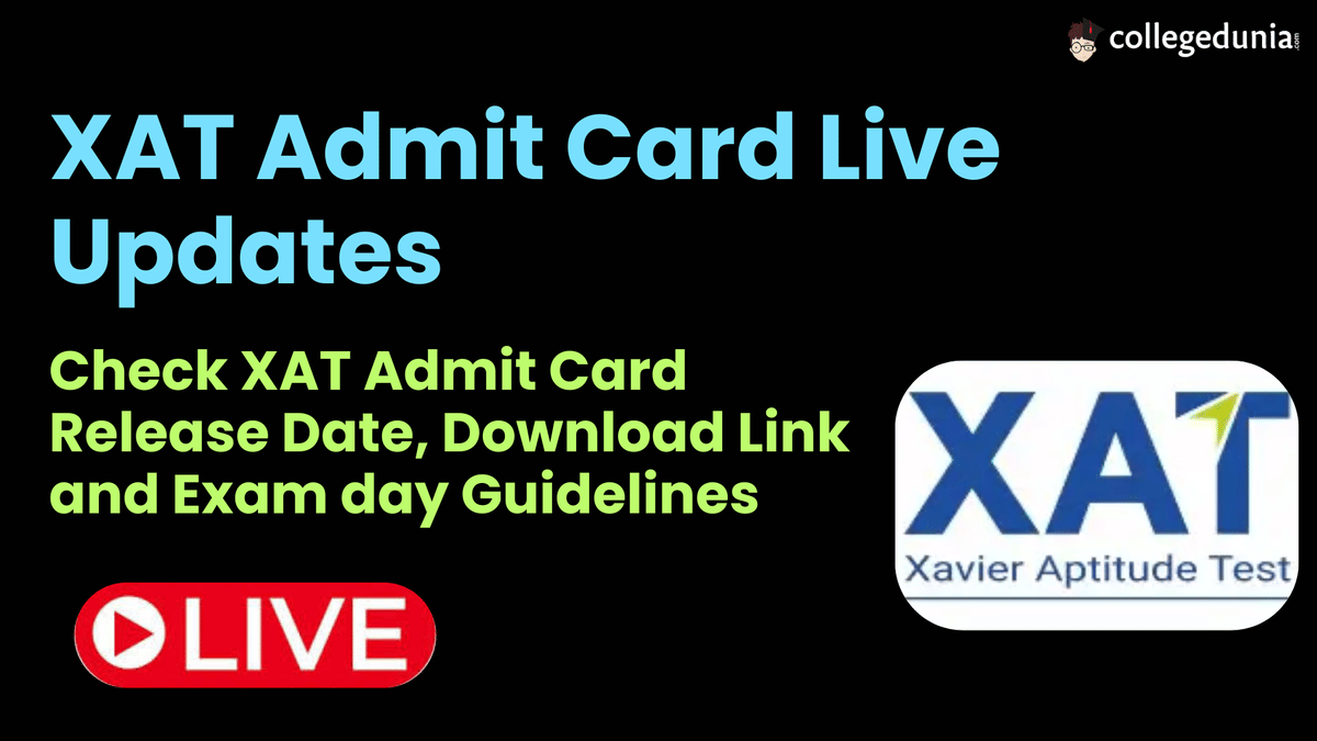 XAT Admit Card Live