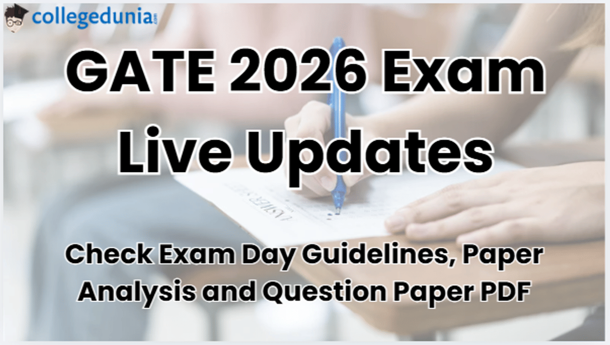 GATE Exam Live Updates