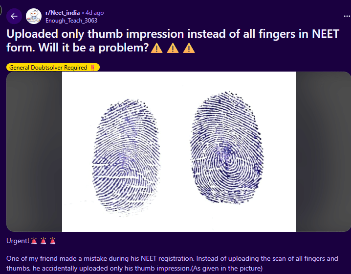 What Cannot Be Changed in NEET 2026 Form Correction: NTA Rules Explained