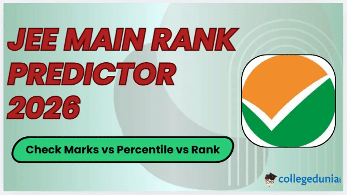 JEE Main Rank Predictor 2026 - Predict Rank using Marks and Percentile