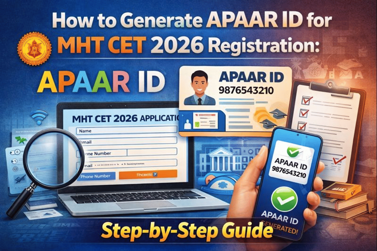 APAAR ID for MHT CET 2026