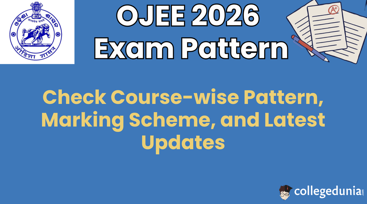 OJEE 2026 Exam Pattern
