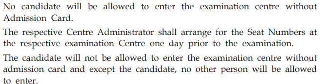 GUJCET 2026 Exam Day Guidelines