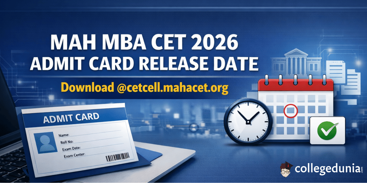 MAH MBA CET 2026 Admit Card Release Date
