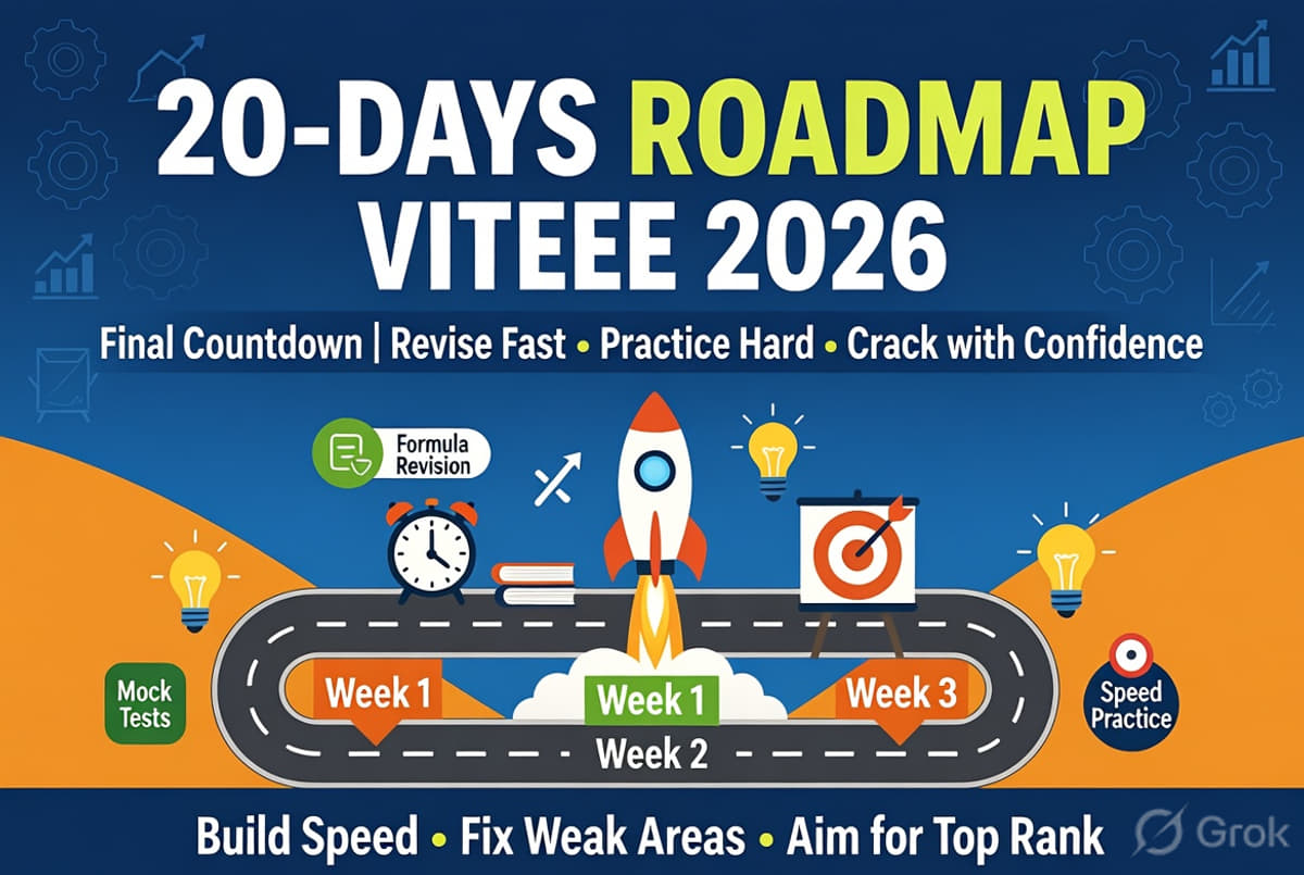 Last 20-Days Roadmap for VITEEE 2026