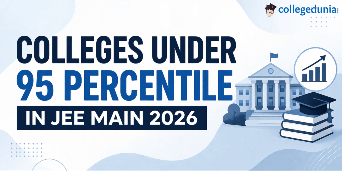 Colleges Under 95 Percentile in JEE Main 2026