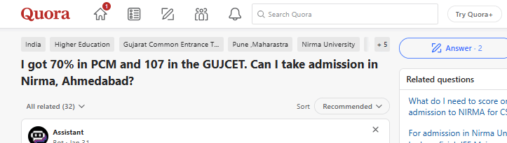 Quora Questions