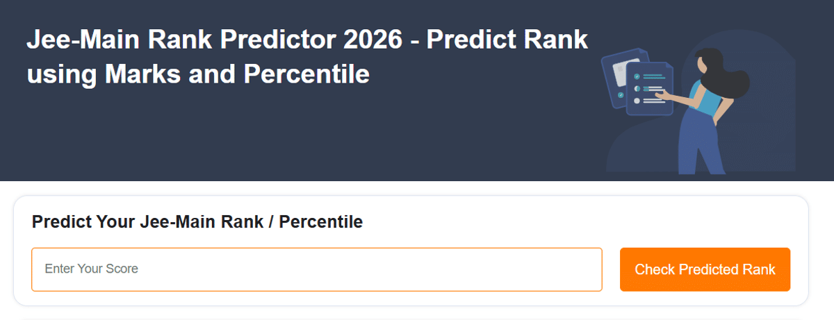 Collegedunia JEE Main Rank Predictor 2026