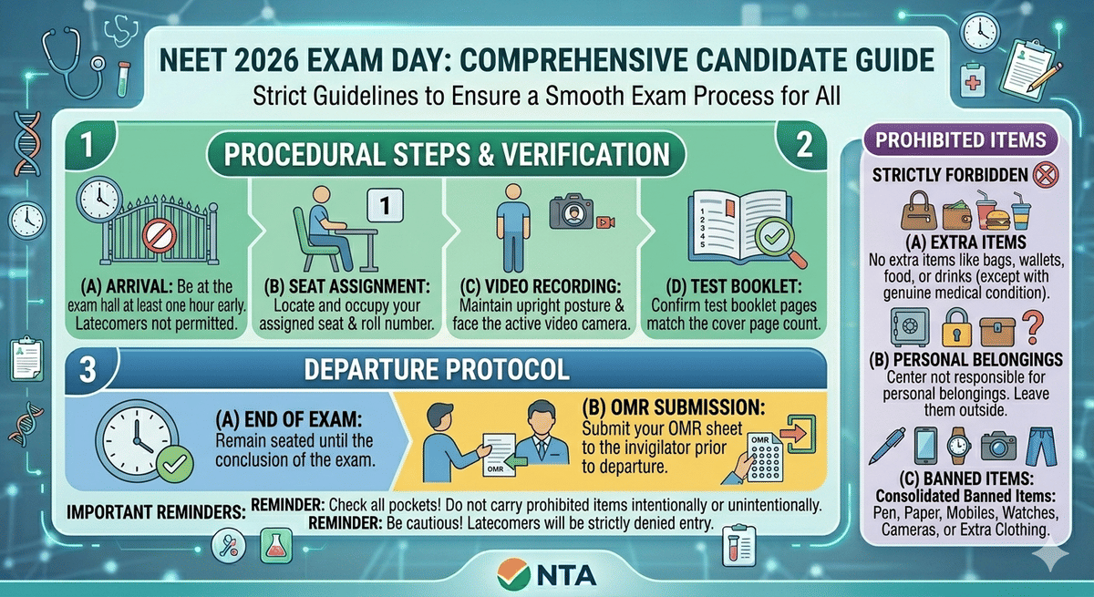 NEET 2026 Admit Card Release Date