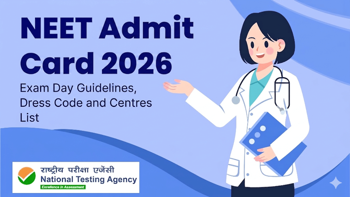 NEET Admit Card 2026